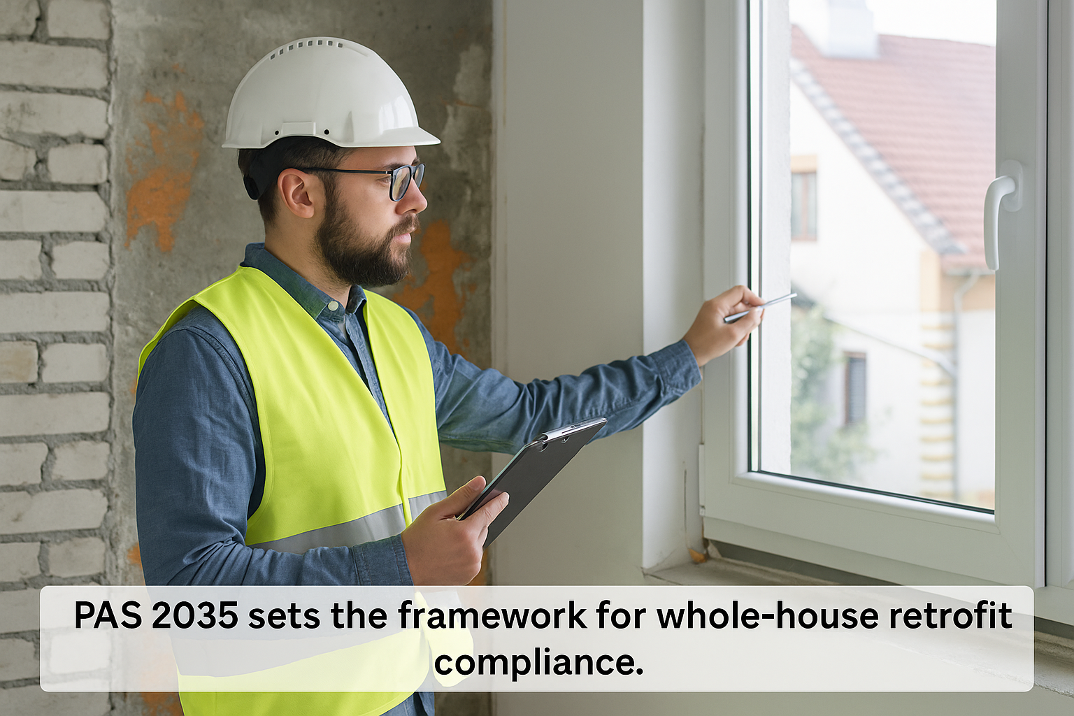 PAS 2035 retrofit coordinator planning whole-house energy efficiency project